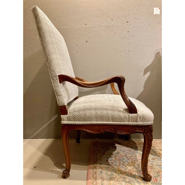 French Louis XV Style Chair For Sale - Image 3 of 6