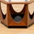 A 1960s hexagonal teak side table produced by G-Plan and designed by Victor Bramwell (V.B.) Wilkins in the 1960s....