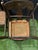 Wood 19th Century Hitchcock Style - Set of 5 Antique Painted Stenciled Caned Dining Room Set For Sale - Image 7 of 11