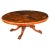 Antique Burr Walnut and Marquetry Inlaid Oval Coffee Table, 1800s For Sale - Image 16 of 16