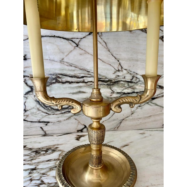 Bouillotte Bronze & Verdigris Lamp Chairish