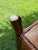Vintage Organic Modern Barrel Form Rattan Ottoman For Sale - Image 12 of 12