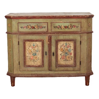Scandinavian Painted Buffet in Pine For Sale