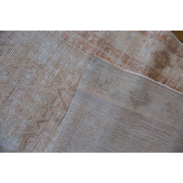 Vintage Distressed Oushak Rug Runner - 2'7" X 5'5" For Sale In New York - Image 6 of 8