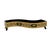 Mid-20th Century Burmese Lacquer Candlesticks and Serpentine Tray, Shwe Zawa Gold Leaf, Set of 3 For Sale - Image 9 of 10