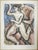Romain Suzzoni, Entwined Couple, Monotype For Sale - Image 5 of 5