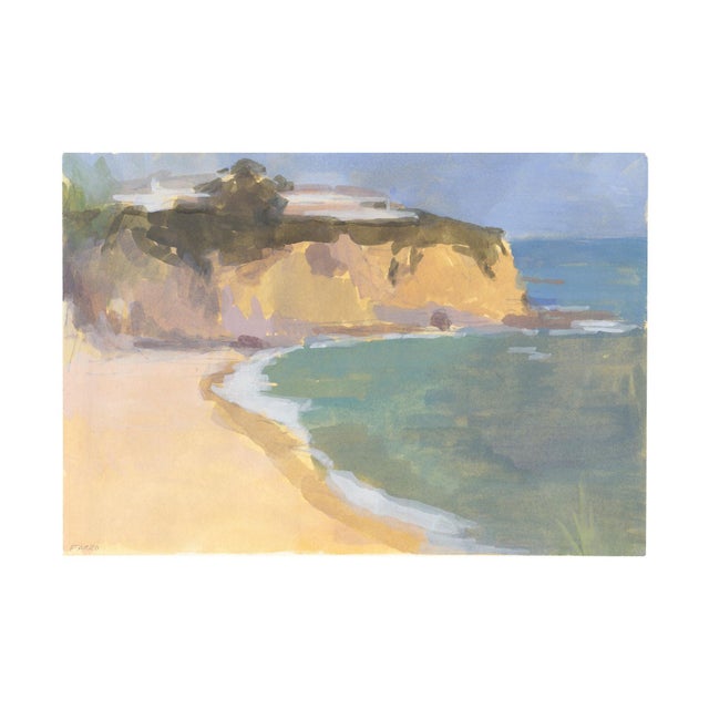 California Coast Plein Air Art Print by Michelle Farro For Sale