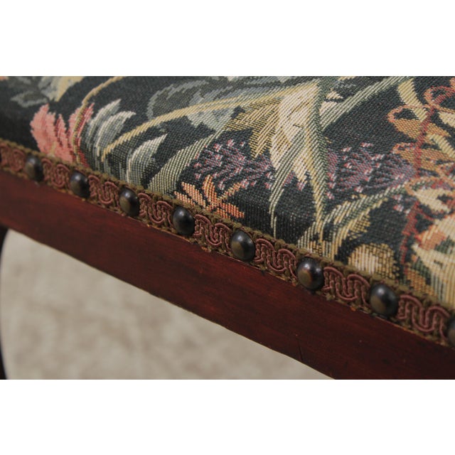Vintage Victorian Style Tete Tete Courting Chair For Sale - Image 13 of 16