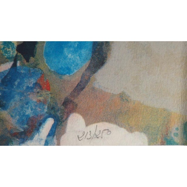 André ARABIS Abstract Composition, 1992 Original lithograph Signed in pencil Numbered out of 250 copies Authenticated by...