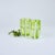 Gessato Tumbler (Set of 2) - Apple Green For Sale - Image 4 of 5