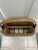 Wood Vintage Wicker Magazine Basket Rack For Sale - Image 7 of 13