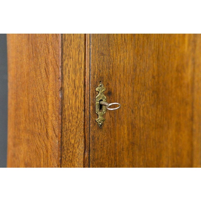 English Oak Grandfather Clock For Sale - Image 17 of 18