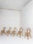 Mid-Century Italian Bent Bamboo and Vienna Cane Dining Chairs, 1960s, Set of 5 For Sale - Image 4 of 18
