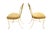White Mid-Century Brown Jordan Wrought Iron Pomegranate Patio Set For Sale - Image 8 of 10