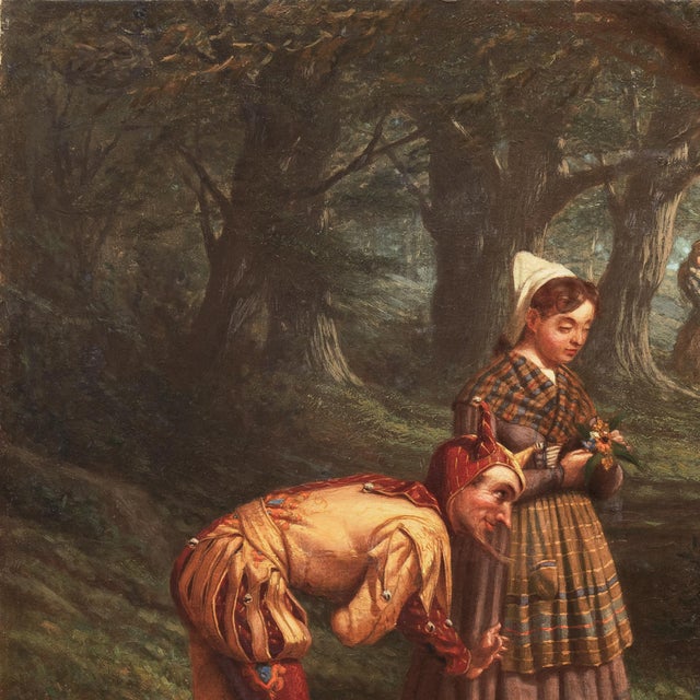 'As You Like It' by Marcus Waterman, Circa 1890, Shakespearean Comedy, Theater Scene, Pastoral For Sale - Image 10 of 11