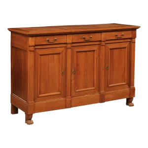 Early 19th Century French Style Paw Feet Credenza