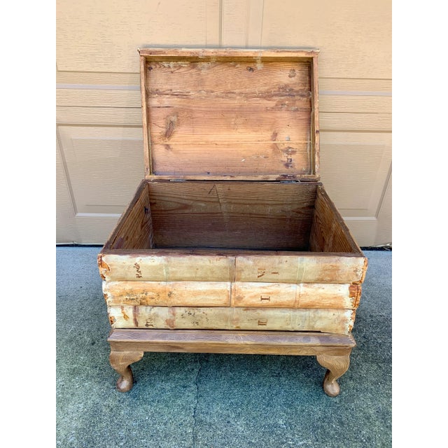 Vintage Trompe L’Oeil Faux Book Stack Storage Side Table For Sale - Image 10 of 13