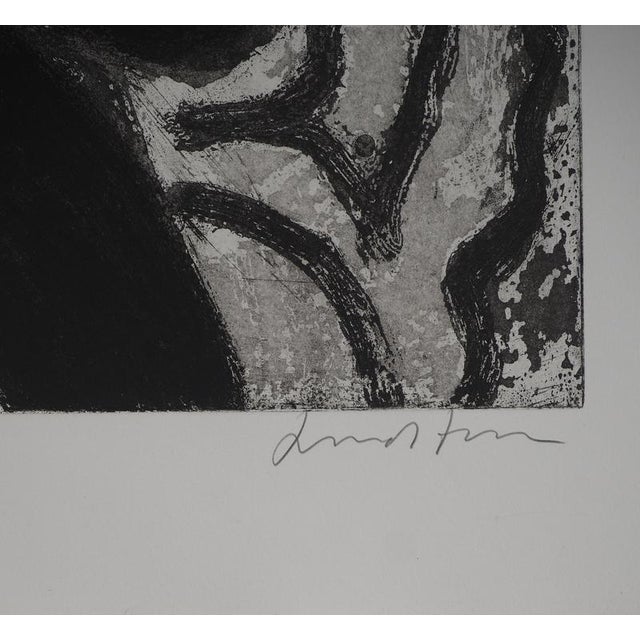 Bengt LINDSTROM (1925-2008) The Shaman's Wrath, 1988 Original aquatint engraving Signed in pencil Numbered / 50 copies On...