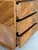 Brown Vintage Floating Pencil Rattan Three-Drawer Chest or Dresser For Sale - Image 8 of 12