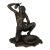 Signed Issa K. Diop 1977 Nude African Woman Bronze Sculpture For Sale
