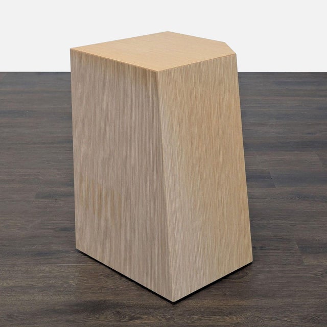 2000 - 2009 Coalesse Wood Tree Side Table For Sale - Image 5 of 8