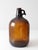 Vintage Mid-Century One-Gallon Amber Glass Jug For Sale - Image 10 of 16
