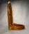 Mid 20th Century Vintage Coastal Boho Chic Arched Bamboo & Rattan Wood Wall Shelf For Sale - Image 5 of 10