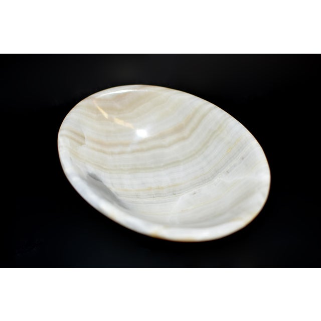 Onyx Soap Dish Gemstone Catchall Turtle For Sale - Image 10 of 11