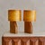 Mid 20th Century French Wooden Table Lamp with Veneer Shade, 1960s For Sale - Image 5 of 11