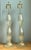 Late 20th Century Vintage Ribbed Murano Glass Table Lamps - Pair For Sale - Image 5 of 18