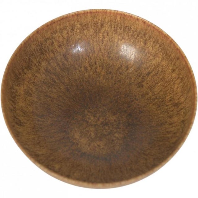 clear 112 Translation resultsTranslation Eva Stæhr-Nielsen for Saxbo. Small stoneware bowl with brown glaze, signed and...