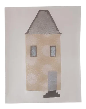 Town House Wall Hanging by Kiki van Eijk