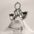 Large Empire Soup Tureen in Silver-Plated Alpaca with Handles and Swan Finials, 1920s For Sale - Image 4 of 4