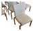 1970s Sanders Int. Stacking MCM Dining Chairs 22 Available For Sale