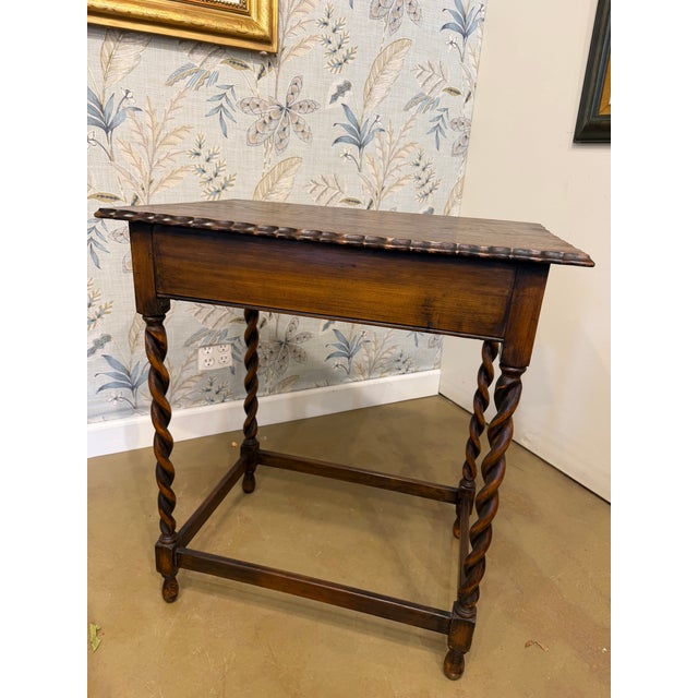 English 19th Century English Side Table With Drawer For Sale - Image 3 of 8