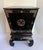 Vintage Asian Black Lacquer Ice Bucket on Stand With Lid & Liner or Planter Stand For Sale - Image 10 of 12