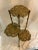Early 20th Century Brass Three Tier Side Table With Bird Design For Sale In Dallas - Image 6 of 6