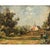 Beaux-Arts Framed Oil Painting on Panel by Lucien Dasselborne (1873–1962) 'Country Road to a Farmstead' For Sale - Image 3 of 17