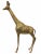 Vintage Mid-Century Brass Giraffe For Sale - Image 4 of 8