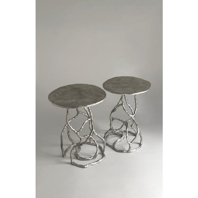 Route Table 02.01 in Cast Aluminium by Sofia Karnukaeva For Sale - Image 4 of 7