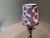 Mary Jane McCarty Designs Blue & White Leopard Ikat Chandelier Shade For Sale - Image 4 of 5