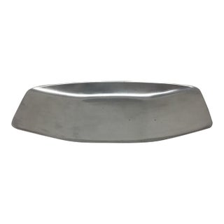 1960s Mid-Century Modern WMF Cromargan Stainless Steel Oblong Serving Dish For Sale