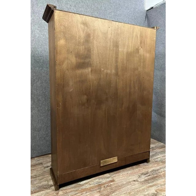 Louis XIV Valet Cabinet in Wood For Sale - Image 4 of 6