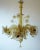 1940s Gold Dust Murano Glass Chandelier from Barovier & Toso, Italy, 1940s For Sale - Image 5 of 12