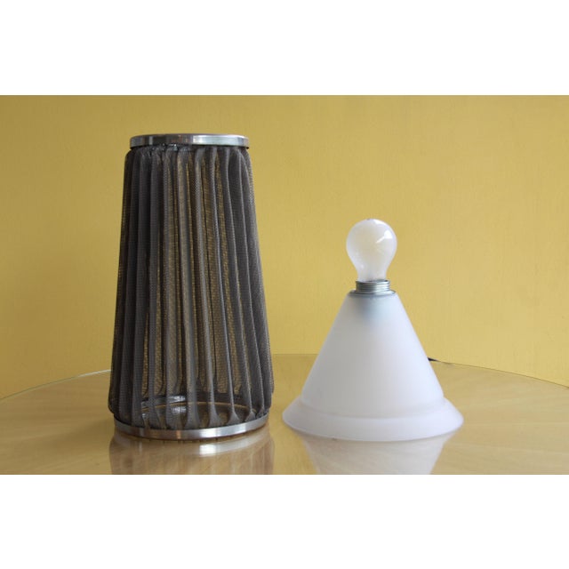 Vintage Zan-Zo Lamp by Marco Ferreri for Fontana Arte, 1989 For Sale - Image 9 of 10