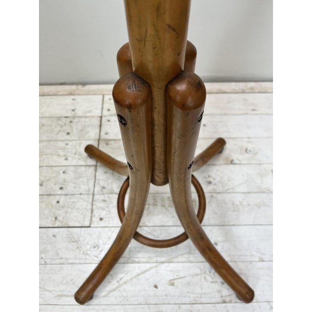 Thonet Free Standing Coat Rack in the style of Thonet, 1950s For Sale - Image 4 of 15