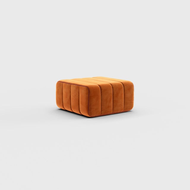 Single Modular Sofa in Barcelona Fabric by Ambivalenz For Sale - Image 6 of 16