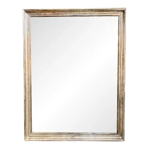 French Silver Leaf Mirror