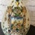 Vintage Majolica Neo Renaissance Village Scene Pottery Vase/Decanter Beautiful Piece Rare For Sale - Image 12 of 13