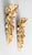Gold 18th Century Italian Giltwood Floral Hanging Architectural Fragments Wall Swags - A Pair For Sale - Image 8 of 10